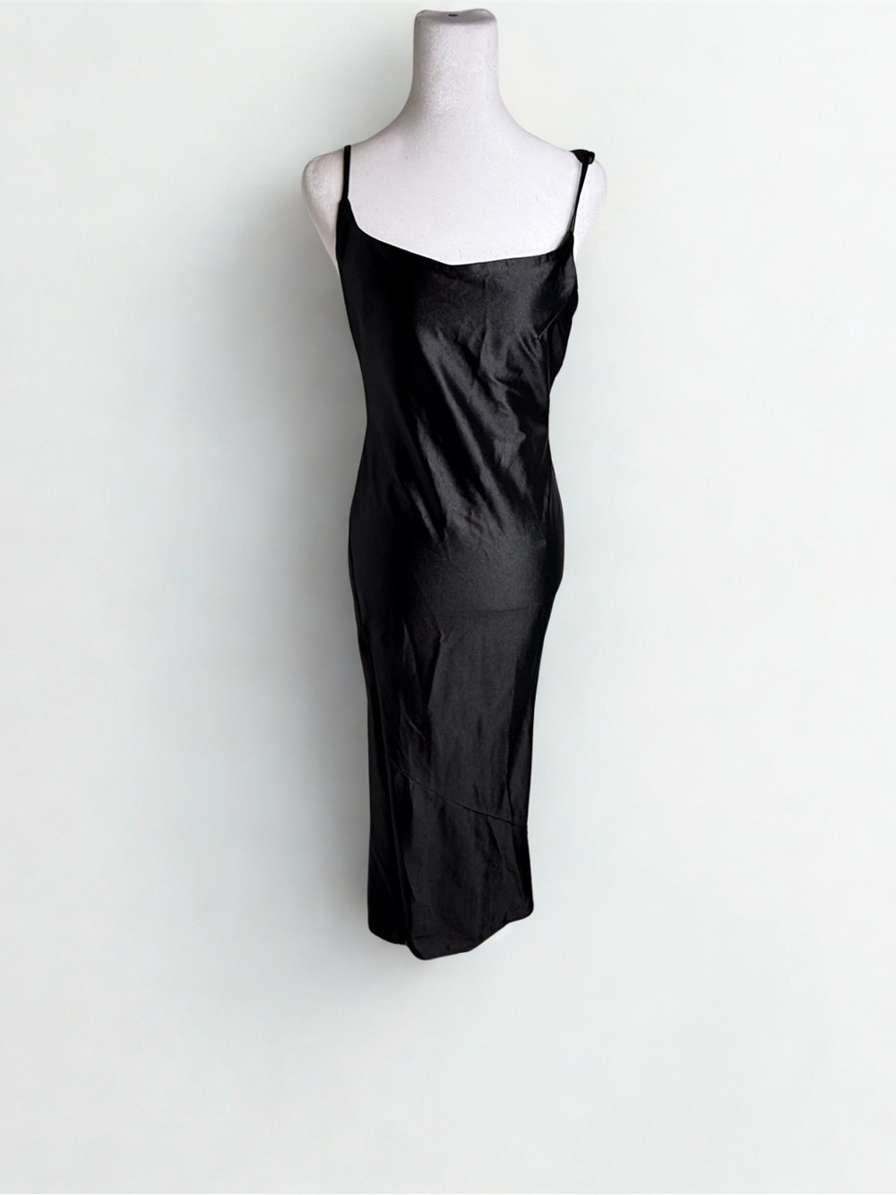 Amazon Black Backless Slip Dress